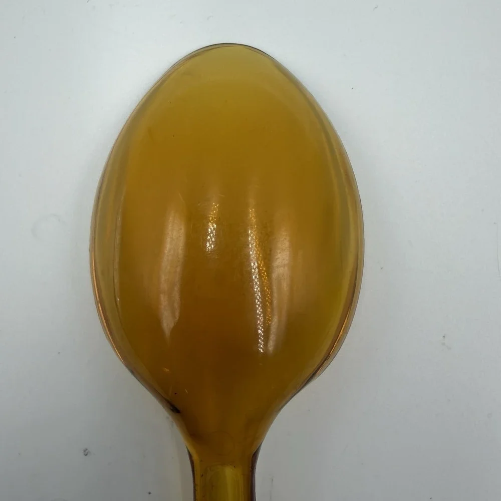 Ultratemp Ladle &‎ Serving Spoon Set Amber Heat Resistant Plastic Vintage